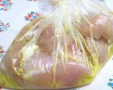A picture of step 2 of Consomme & Cheese Flavor Chicken Breast Karaage.