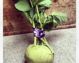 A picture of step 1 of Blended Kohlrabi Potage Soup.