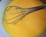 A picture of step 1 of Pancake Mix Madeleines.