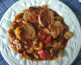 Foto del paso 2 de la receta: Solomillo de cerdo a los tres pimientos