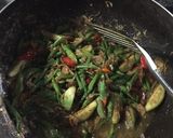 Foto langkah ke 3 dari resep Tumis kacang panjang terong pipit ditambah udang papay 😁.