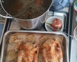 1976. Tyúk húsleves és sült tyúk belőle 😋😋 recept fázis 3 fotója