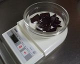 A picture of step 1 of Melt in Your Mouth No-bake Truffles.