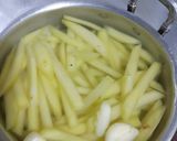 Foto langkah ke 3 dari resep French fries (kentang goreng ala KFC).