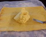 A picture of step 8 of Lemon Cake Roll.