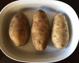 A picture of step 1 of California Farm Truffled Potato Soufflé.