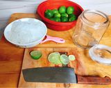 Hình bước làm 1 của món Chanh ngâm mật ong 🍋