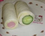 A picture of step 4 of Rolled Sandwiches.