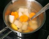 Hình bước làm 2 của món Canh kim chi