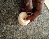 A picture of step 5 of Layered dublan.