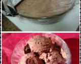 A picture of step 10 of Ladybirds Delicious Home Made Choc Brownie and Fudge Sauce Choc Ice Cream ..