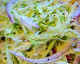 A picture of step 2 of Sandwich Coleslaw.