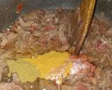 A picture of step 4 of Pyaz Ghoust.