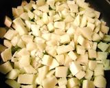 A picture of step 2 of Green Onions and Mochi.