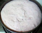 A picture of step 15 of Strawberry Tiramisu Mousse Cake.