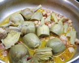Foto del paso 5 de la receta: Alcachofas en salsa