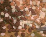 A picture of step 3 of Triple Chip Cookies.