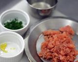 A picture of step 2 of Easy Smoked Salmon and Crab Terrine.