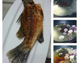 A picture of step 2 of Fish With Cocktail Onion In Spicy Butter Sauce.