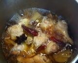 A picture of step 3 of Chinese-style Braised Chicken Drumettes with Daikon Radish and Star Anise.