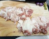 รูปขั้นตอนการทำที่ 2 ของ ยำหมูสามชั้น