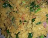 A picture of step 3 of Allu ke chapli kabab.