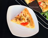 A picture of step 21 of Shredded beef pizza.