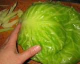 A picture of step 5 of Superb Cabbage Rolls Simmered in Consommé.