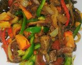 A picture of step 4 of Kidney and liver sauce.