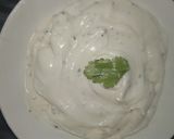 A picture of step 5 of Shawarma sauce.