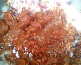 A picture of step 4 of Beef biryani rice.