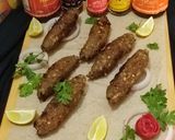 A picture of step 11 of Restaurant style seekh kabab 😍🥰.