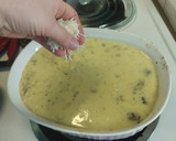 A picture of step 5 of Stuffing Quiche.