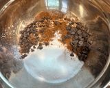 A picture of step 2 of Double Chocolate Chip Muffins.