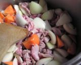 A picture of step 2 of Chunky Taro Root, Burdock Root, and Pork Japanese-Style Curry.