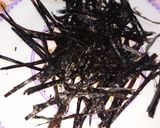 Hình bước làm 1 của món Cơm chiên rong biển