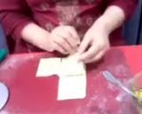 A picture of step 3 of Aloo Samosa in Chatai Shape.