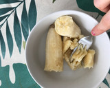 Foto del paso 1 de la receta: Galletas de avena y plátano en microondas