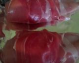 A picture of step 6 of Vickys Italian-Style Chicken w Pesto & Parma Ham, GF DF EF SF NF.