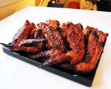 A picture of step 14 of Korean Style Spicy Oven Baked Chicken Wings.