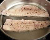 Sautéed Trout Filet Topped with Apple Mostardo and Garlicky Collard Greens recipe step 5 photo