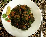 Spinach Stir Fry with Fish Egg Fritters recipe step 6 photo