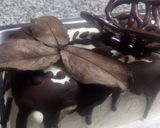 Foto del paso 4 de la receta: Hojas de chocolate otoñales