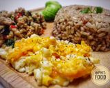 รูปขั้นตอนการทำที่ 5 ของ กระเพราอกไก่ ไข่ขยี้ คลีน@Phit-FooD