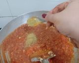 A picture of step 3 of Paneer tikka toast.