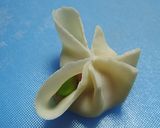 A picture of step 10 of Easy Shrimp and Edamame Steamed Dumplings.