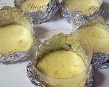 A picture of step 2 of No-Bake "Rare" Cheesecake with White Chocolate Mousse.
