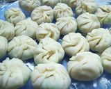 A picture of step 14 of Easy Shrimp and Edamame Steamed Dumplings.