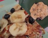 A picture of step 6 of Protein Oatmeal Pancakes.