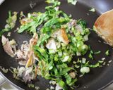 A picture of step 5 of Our Family's Fried Rice with Mackerel.